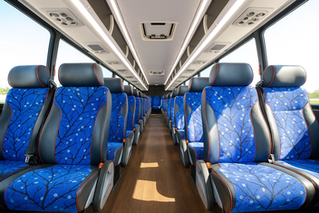 New Braunfels Charter Bus Inside