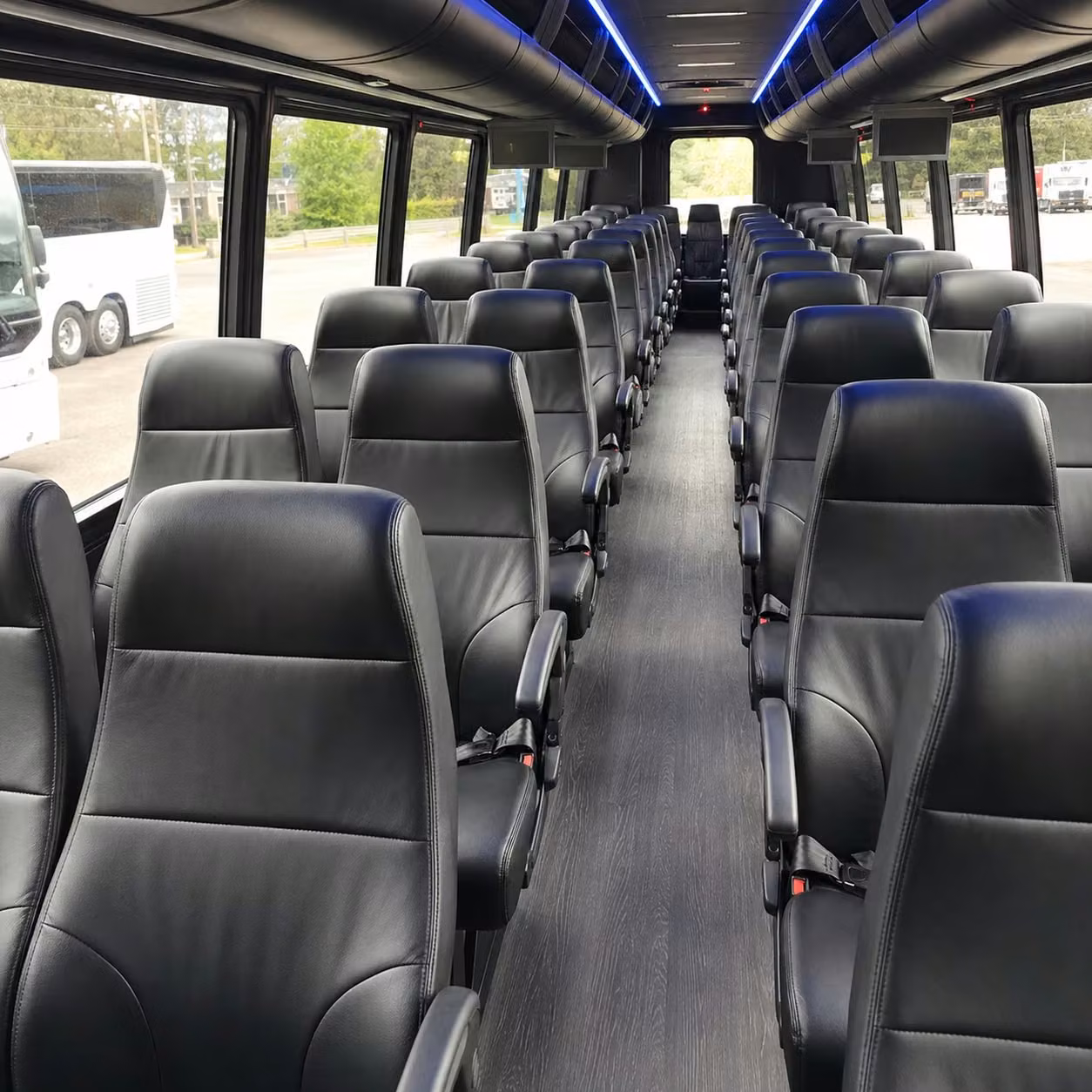 25 passenger minibus inside