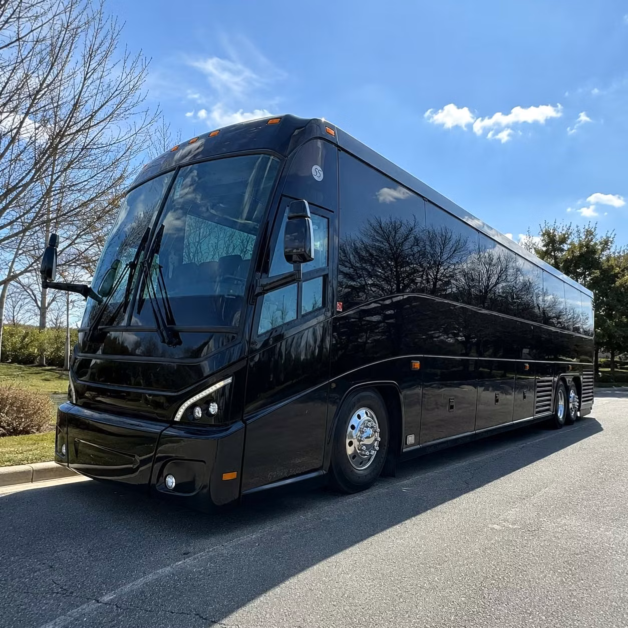 how distance and trip duration affect charter bus rates in new braunfels