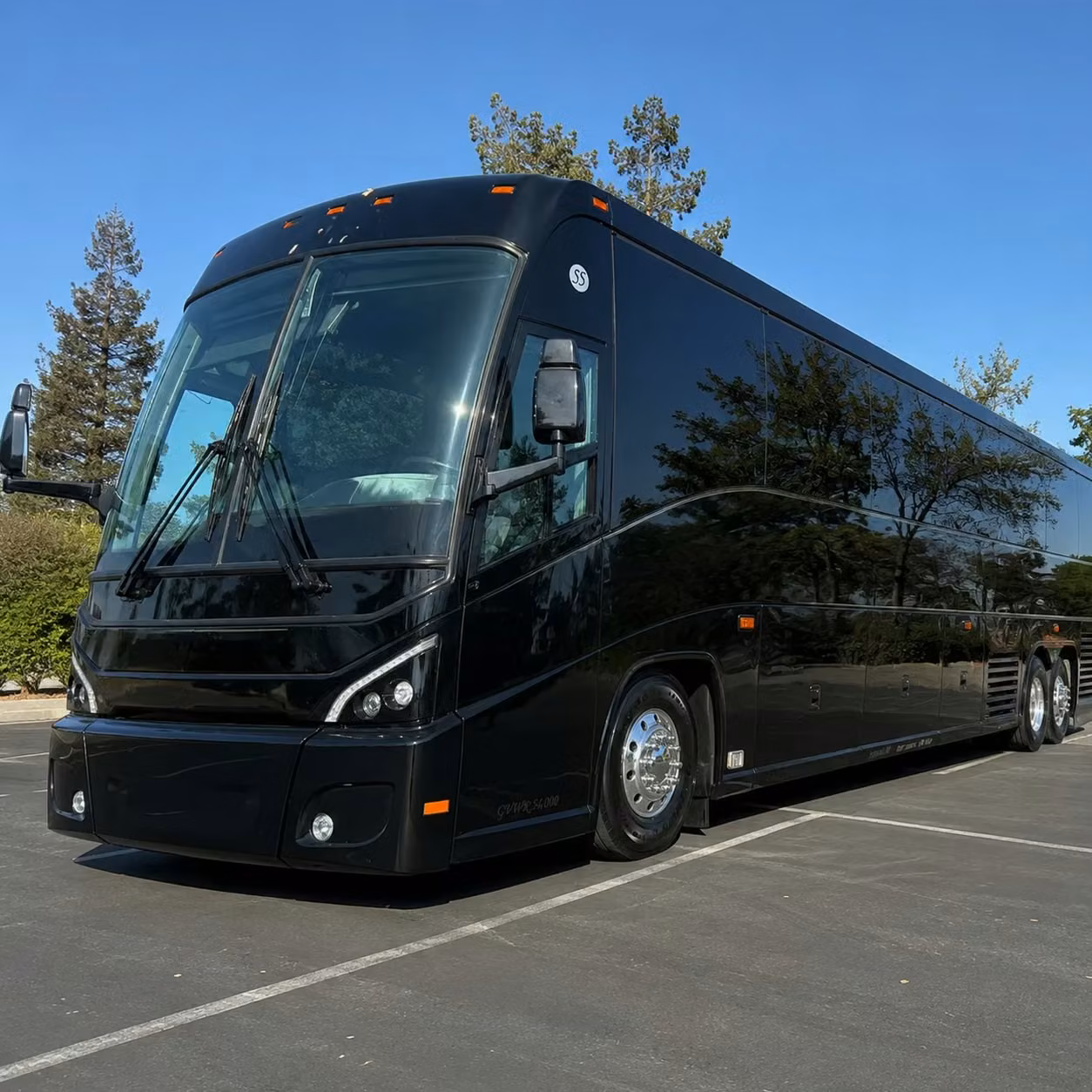 long distance government military charter bus rentals out of new braunfels