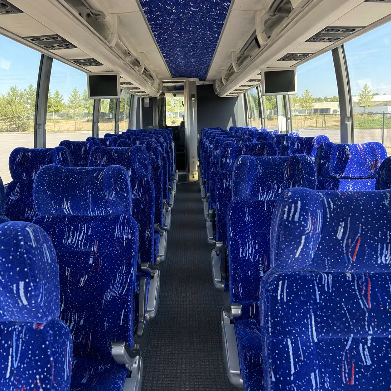 new braunfels charter bus rental inside