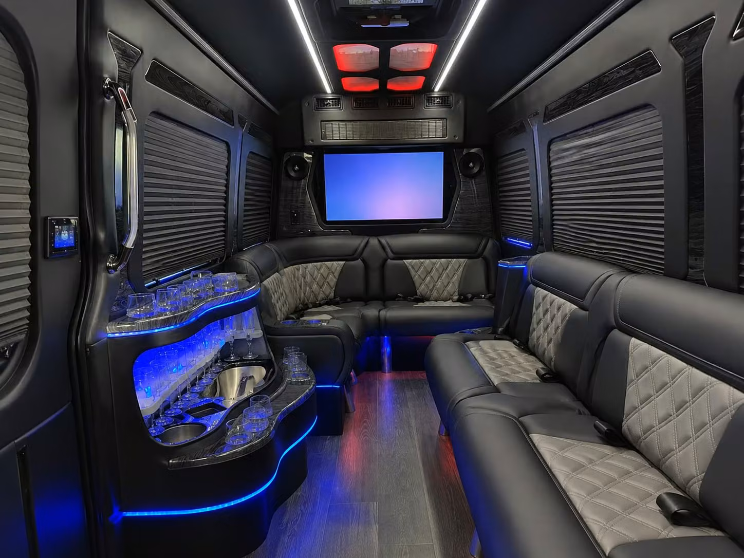 sprinter limousine inside
